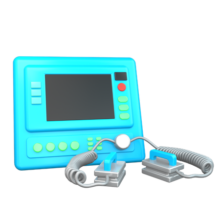 Defibrillator  3D Icon