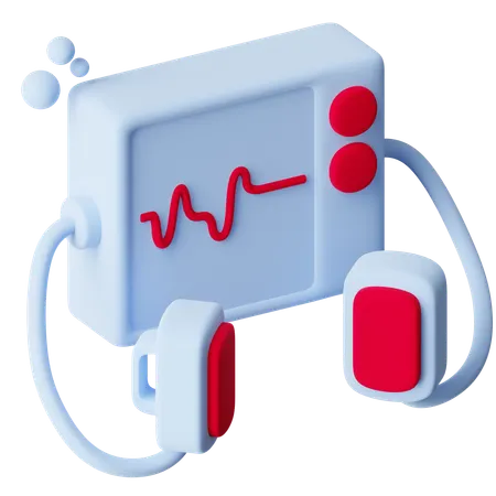 Defibrillator  3D Icon
