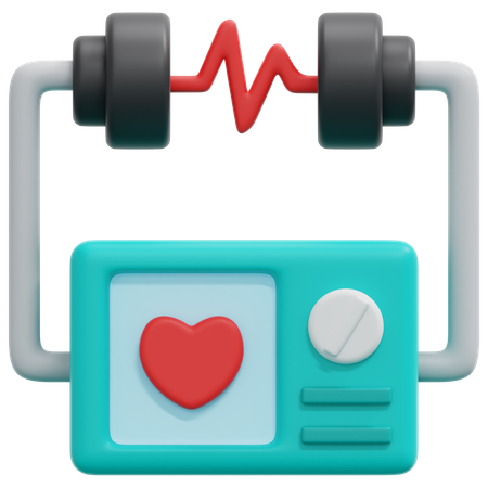 Defibrillator  3D Icon