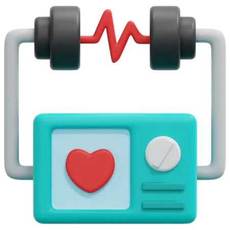 Defibrillator  3D Icon