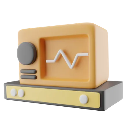 Defibrillator  3D Icon