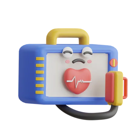 Defibrillator  3D Icon