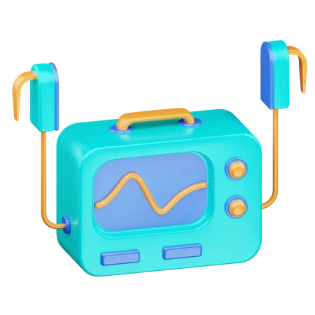 Defibrillator  3D Icon