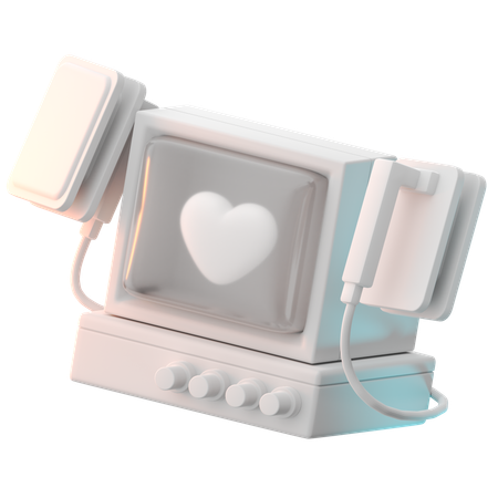 Defibrillator  3D Icon