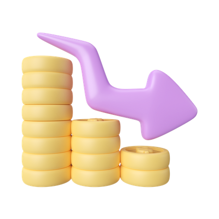 Deflação  3D Icon