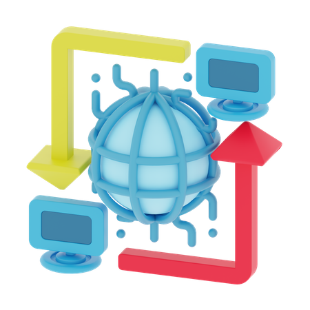 D'égal à égal  3D Icon