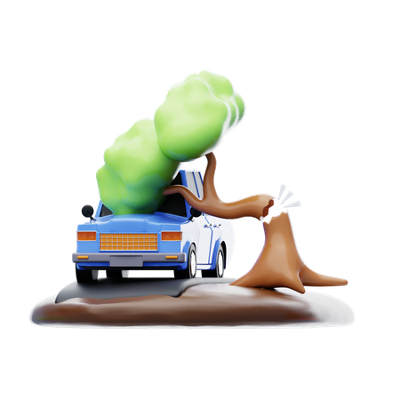 Dégâts aux arbres  3D Icon