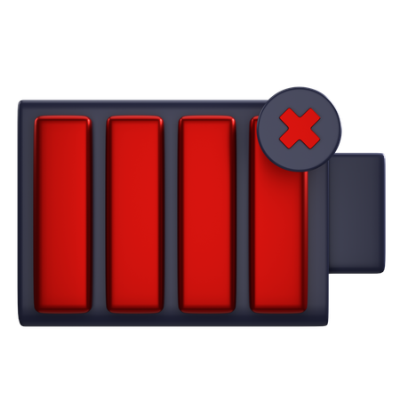 Endommager la batterie  3D Icon