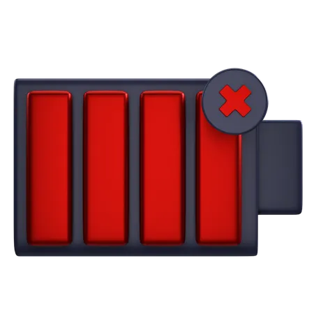 Endommager la batterie  3D Icon