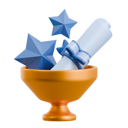 Degree  3D Icon