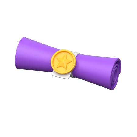 Degree  3D Icon