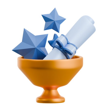 Degree  3D Icon