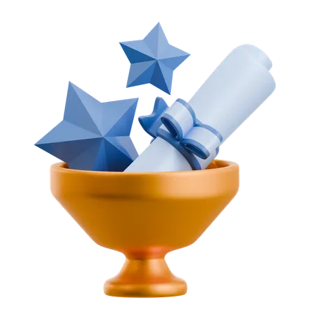 Degree  3D Icon