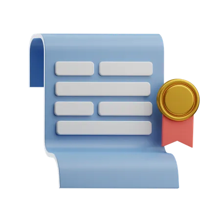 Degree  3D Icon