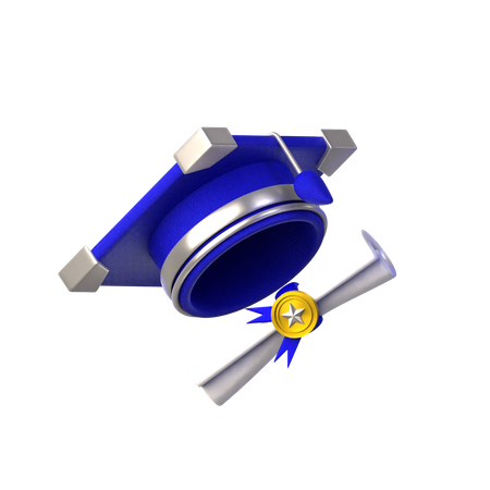 Degree  3D Icon