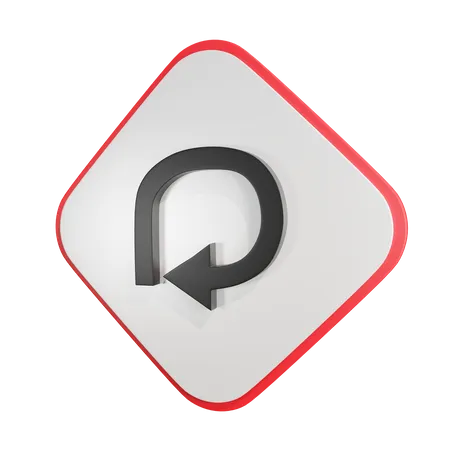 Degree Curve  3D Icon