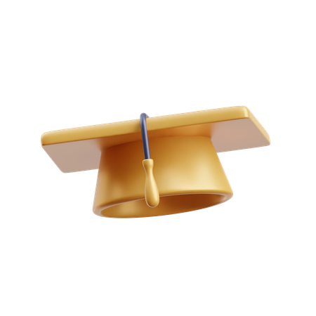 Degree Hat  3D Icon