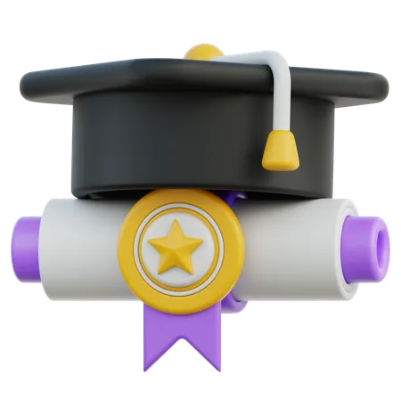 Degree Scroll  3D Icon