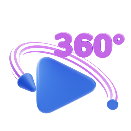 Degree Video  3D Icon