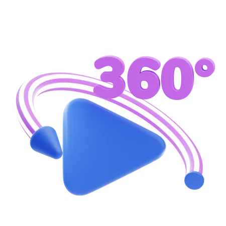 Degree Video  3D Icon