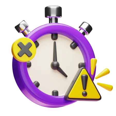 Temps mort  3D Icon