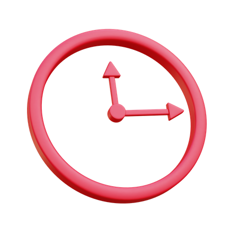 Horloge  3D Icon