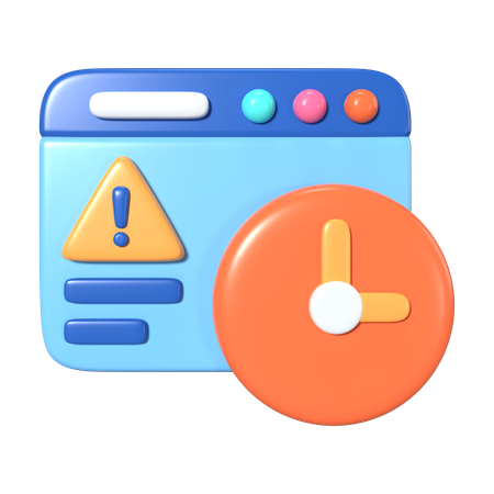 Delay  3D Icon