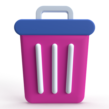 Delete  3D Icon