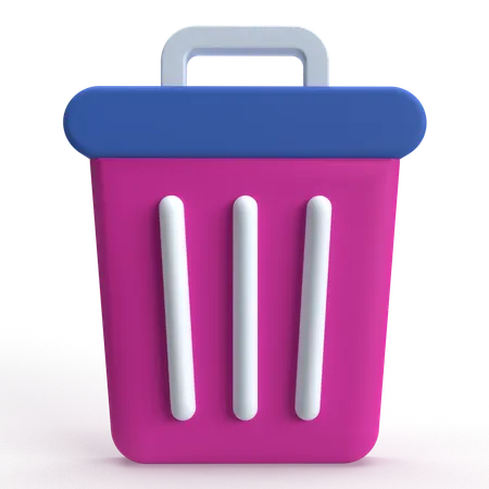 Delete  3D Icon