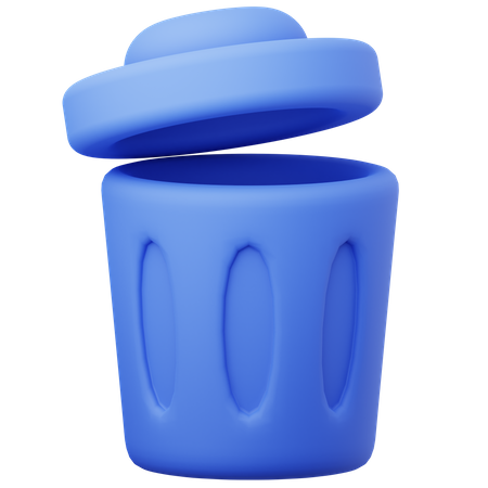 Delete Bin  3D Icon