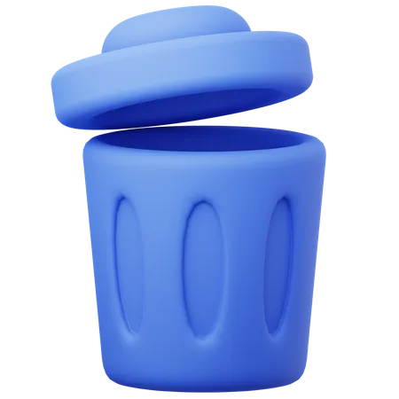 Delete Bin  3D Icon