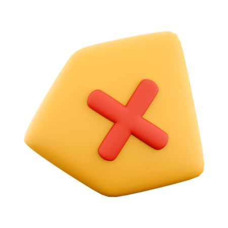 Delete Bookmark  3D Icon