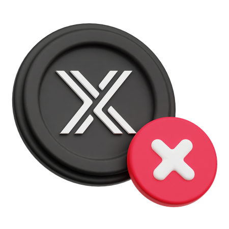 Delete Immutable  3D Icon