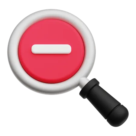 Delete search  3D Icon