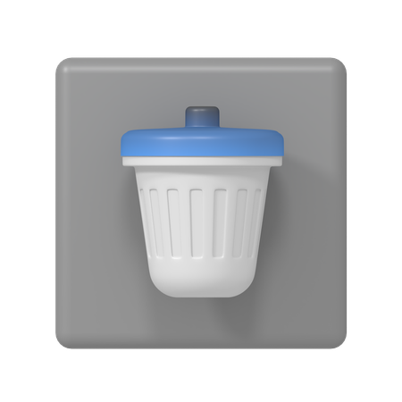 Delete Trash  3D Icon