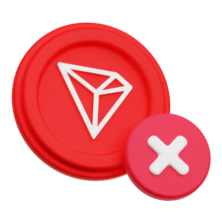 Delete Tron  3D Icon