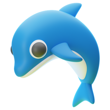 Delfine  3D Icon
