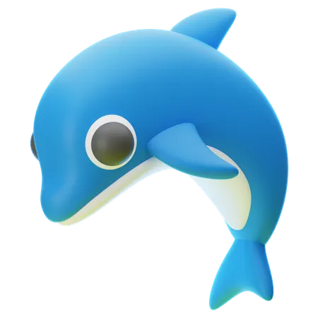 Delfine  3D Icon