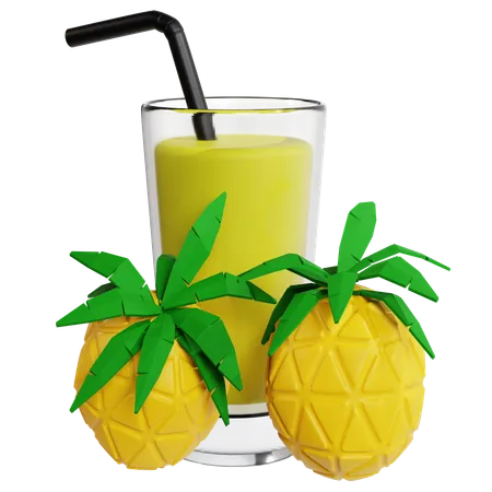 Delicia de piña tropical  3D Icon