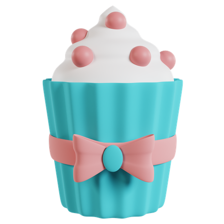 Delicious Cupcake  3D Icon
