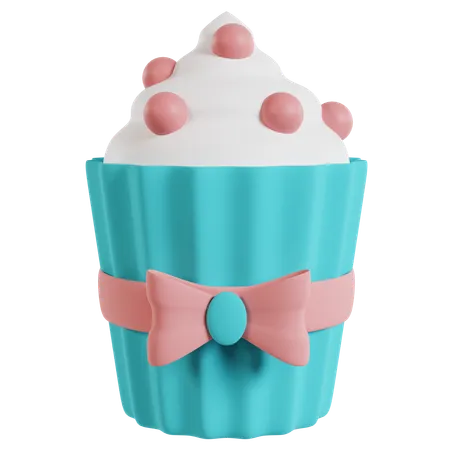 Delicious Cupcake  3D Icon