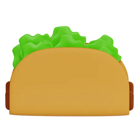 Delicious Taco Delight  3D Icon