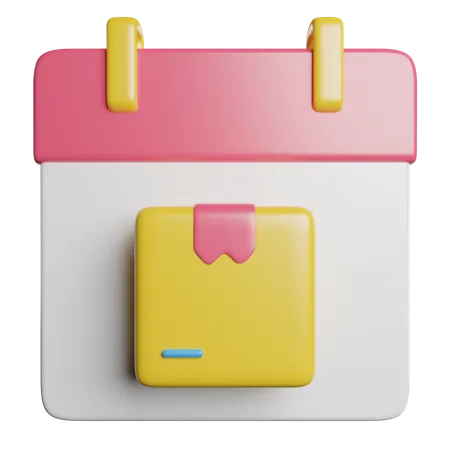 Shedule Date Delivery 3D Icon