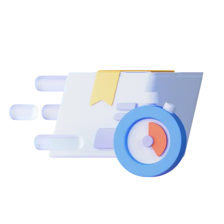 Delivery  3D Icon