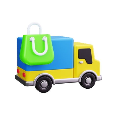 Delivery  3D Icon