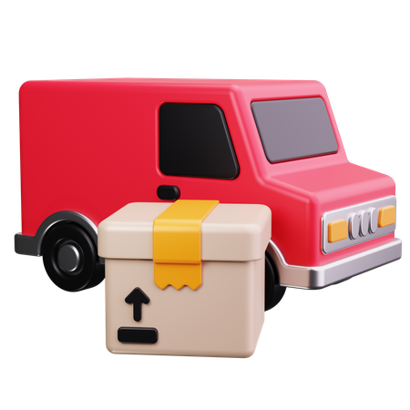 Delivery  3D Icon