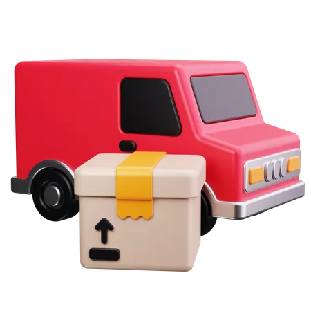 Delivery  3D Icon