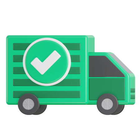Delivery Accept  3D Icon