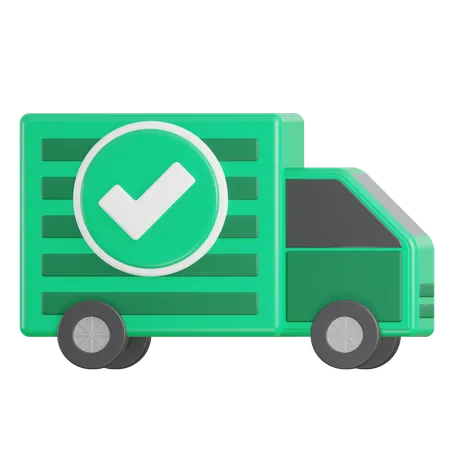 Delivery Accept  3D Icon