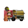 cargo warehouse emoji 3d